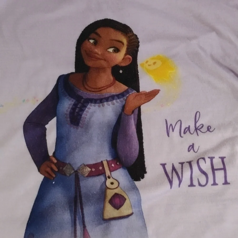 Disney Make A Wish Pajama Set - Yellow and Purple With A Lunch Box - Picture 2 of 7